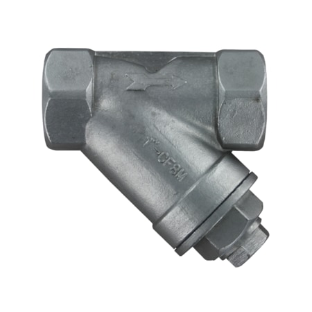 Dwyer Instruments Stainless Steel Y-Strainer, 1" pipe size, 800 psi WOG SYS-04